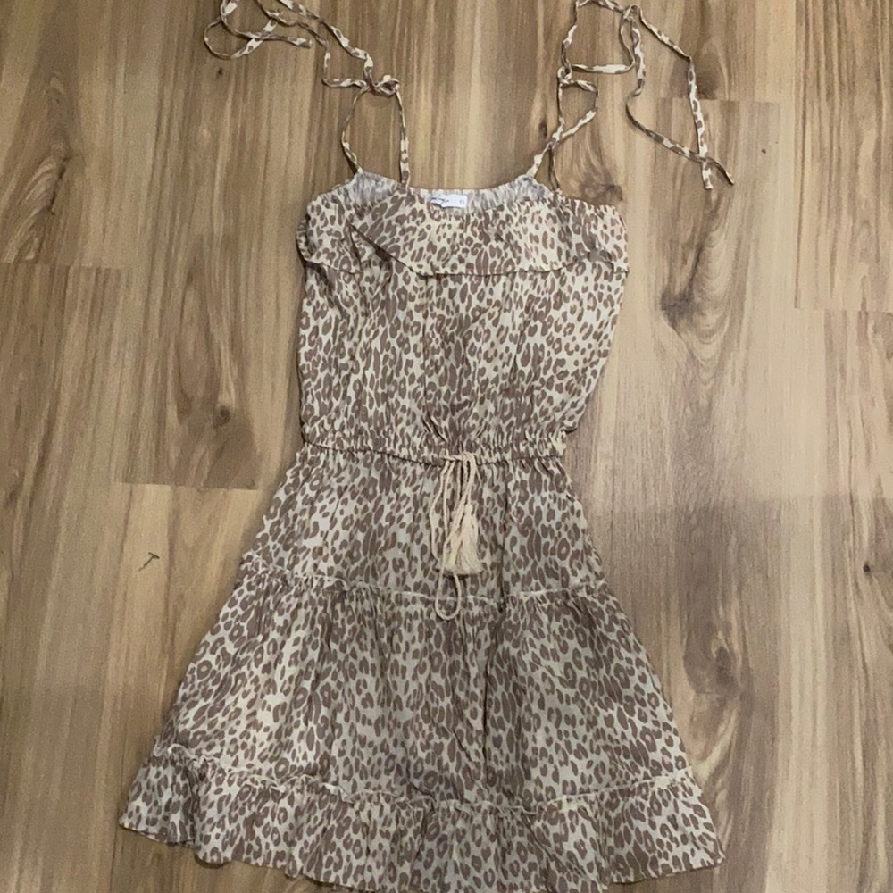 Leopard print dress